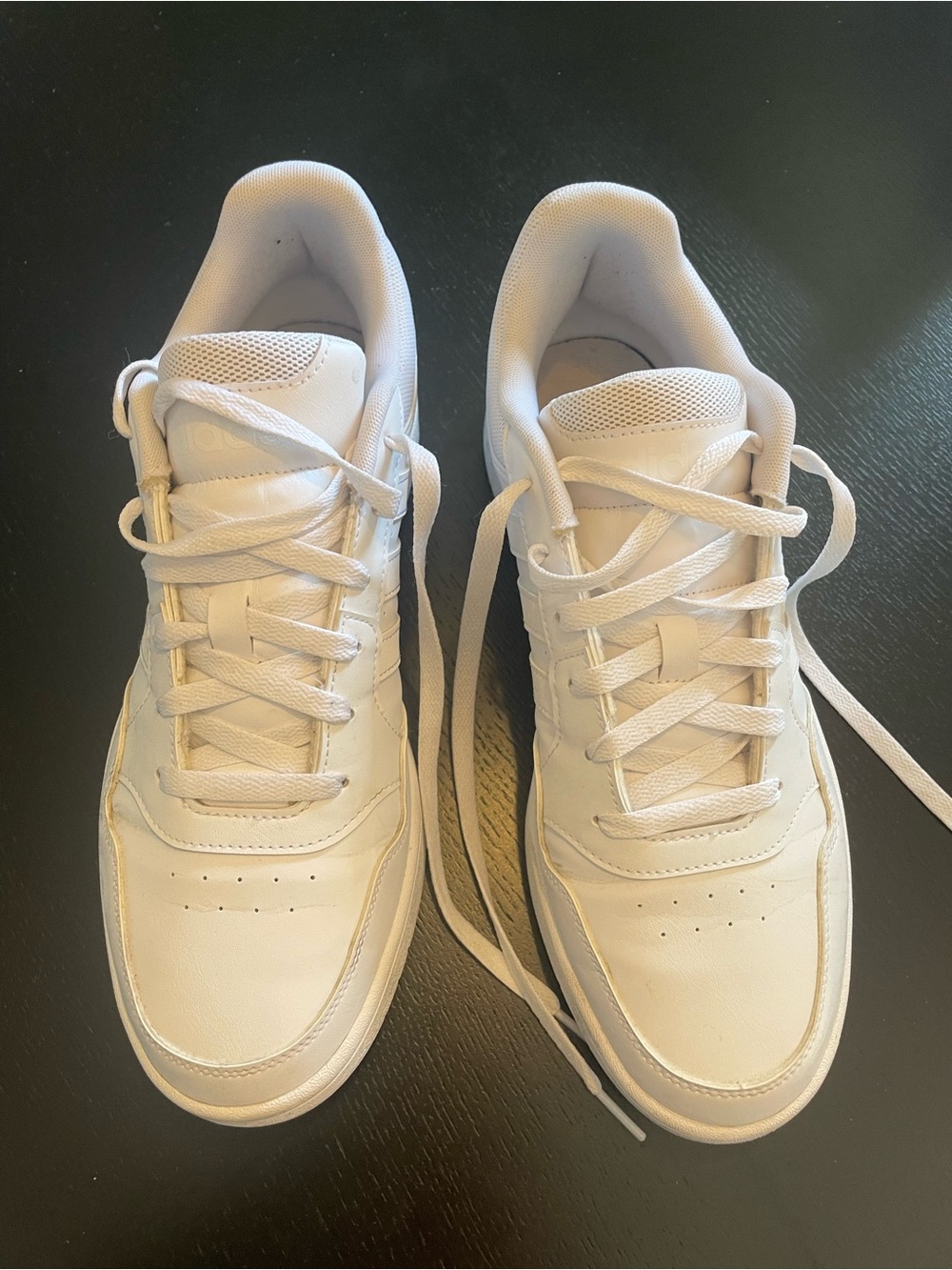 adidas White Low-Top Men's Sneakers